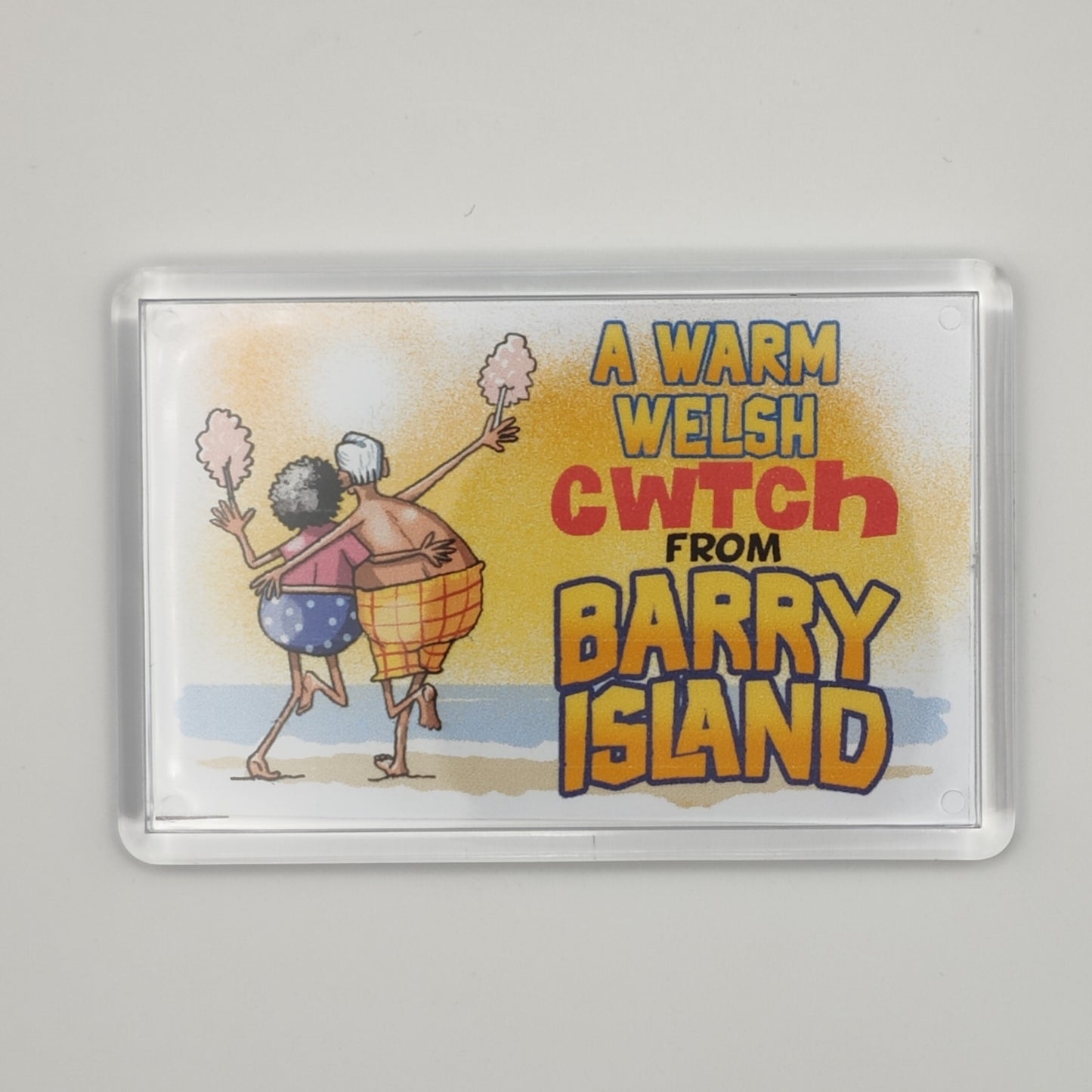 A Warm Welsh Cwtch Magnet