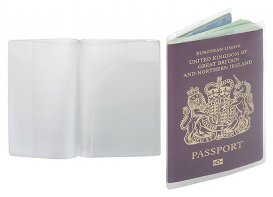 Clear Protective Passport Cover