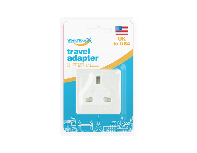 UK to USA Travel Adaptor