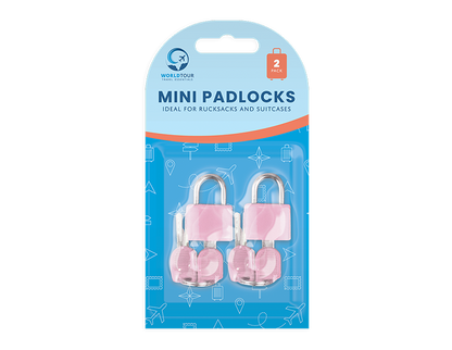 Mini Padlocks - 2 Pack