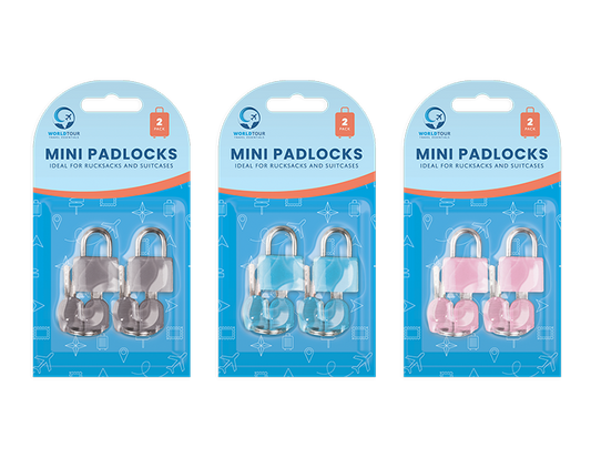 Mini Padlocks - 2 Pack