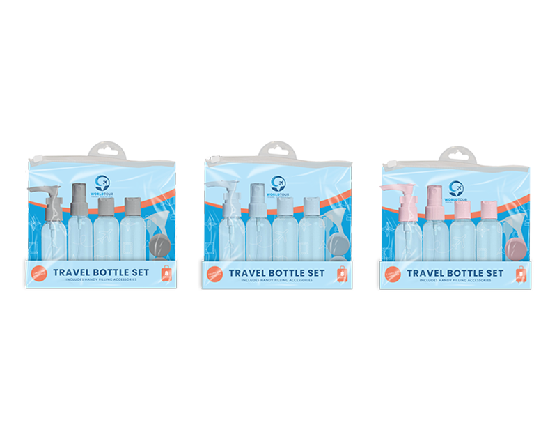 Travel Bottle Set 8 Piece