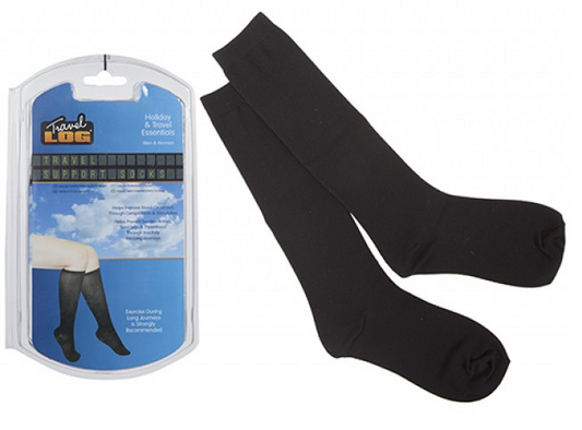 Travel Support Socks - Black